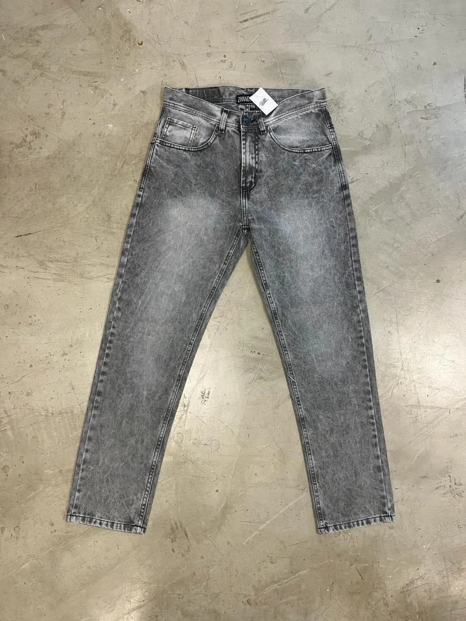 JEANS MOM NEVADO GRIS